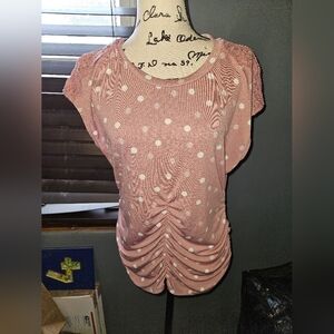 Como Blu Womans Polka Dot Top Size Xl